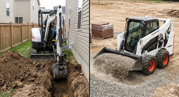 Mini Excavator vs. Skid Steer: How to Choose the Right Machine