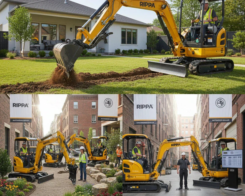 Who Makes Rippa Mini Excavators? Manufacturer & Brand Guide