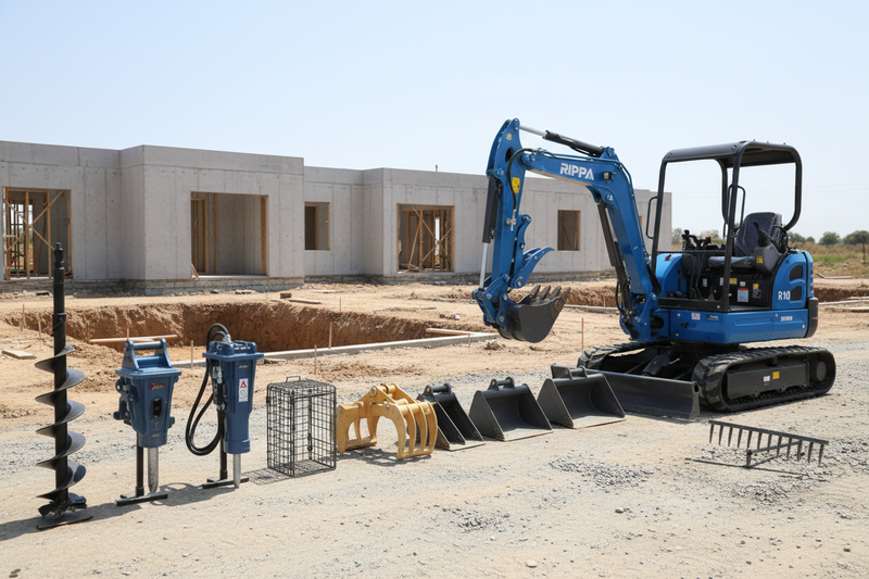 Rippa R10 mini excavator