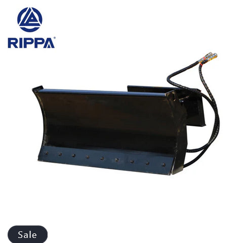 Rippa angle blade excavator bucket on a white background