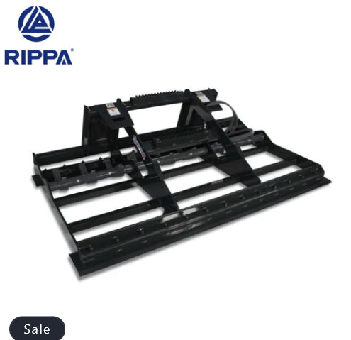 black Grader with Rippa logo on a white background